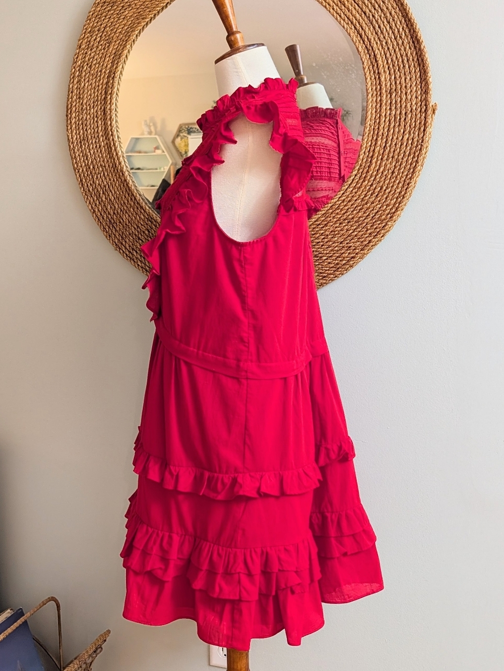 Tuckernuck Pomander Place Red Cecilia Dress - Picture 3 of 5